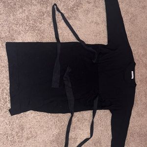 Kate kasin XL black dress with ties